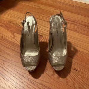 Gold Shoes by Jeffrey Tyler